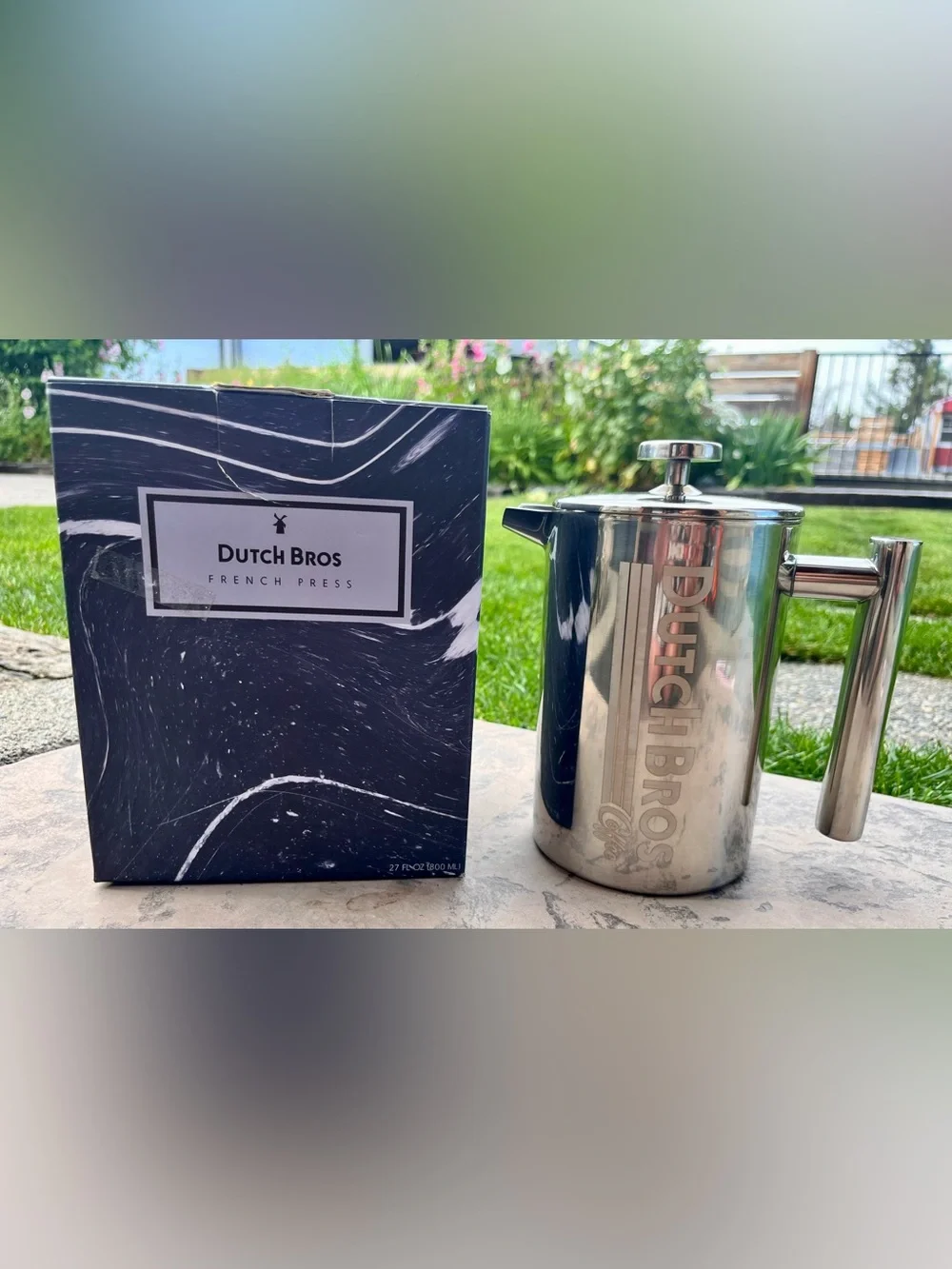 Dutch Bros French Press - Heavy Duty - NIB